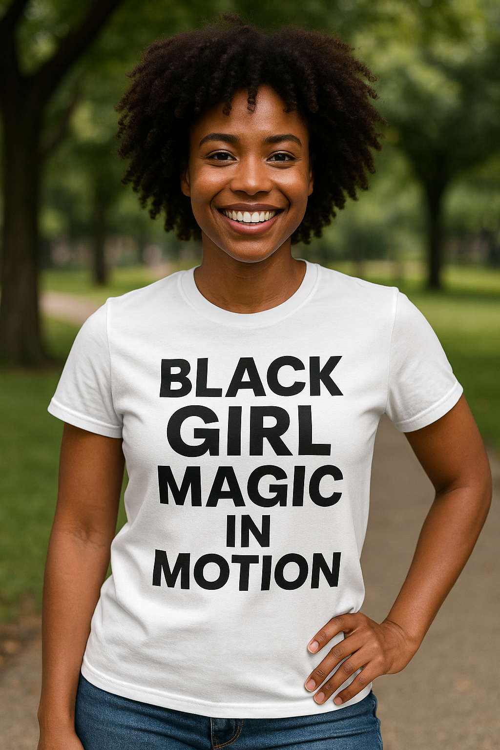 Black Girl Magic Tee | Inspirational Unisex Heavy Cotton T-Shirt | Perfect for Everyday Wear, Gifts, Celebrations