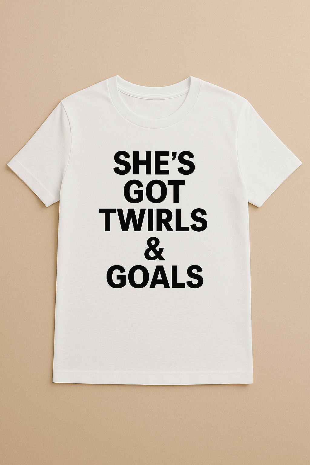 She’s Got Twirls & Goals — Premium Adult Unisex Tee