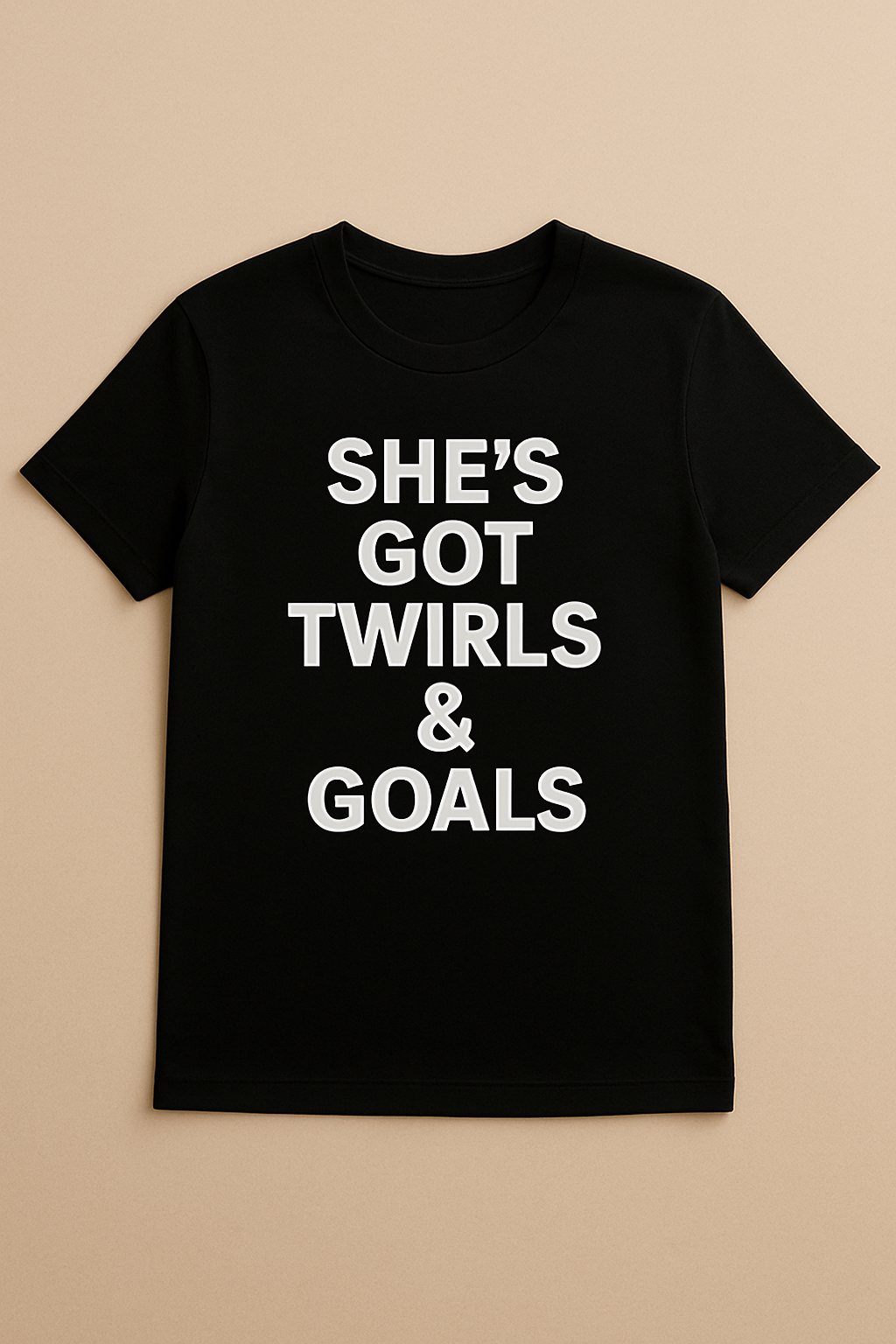 She’s Got Twirls & Goals — Premium Adult Unisex Tee