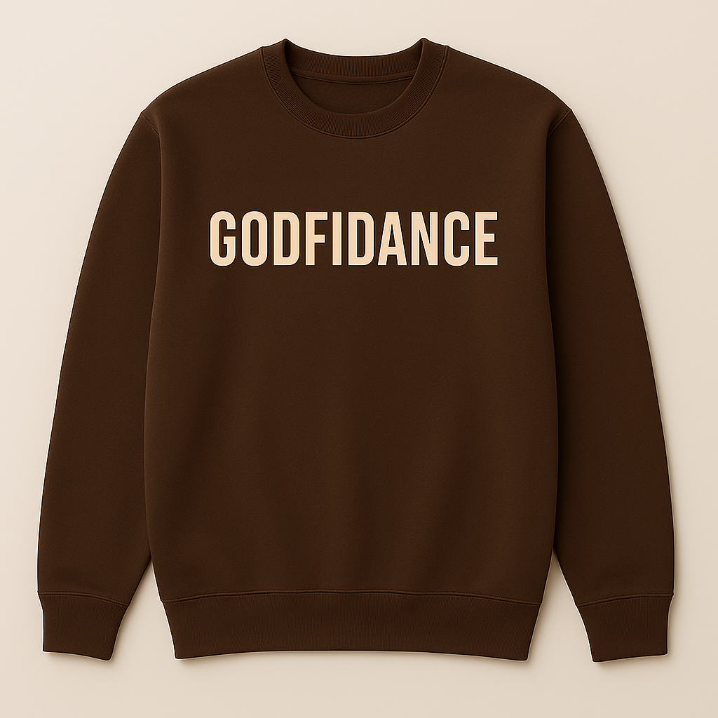 GODFIDANCE Unisex Premium Crewneck Sweatshirt – Faith, Confidence & Style