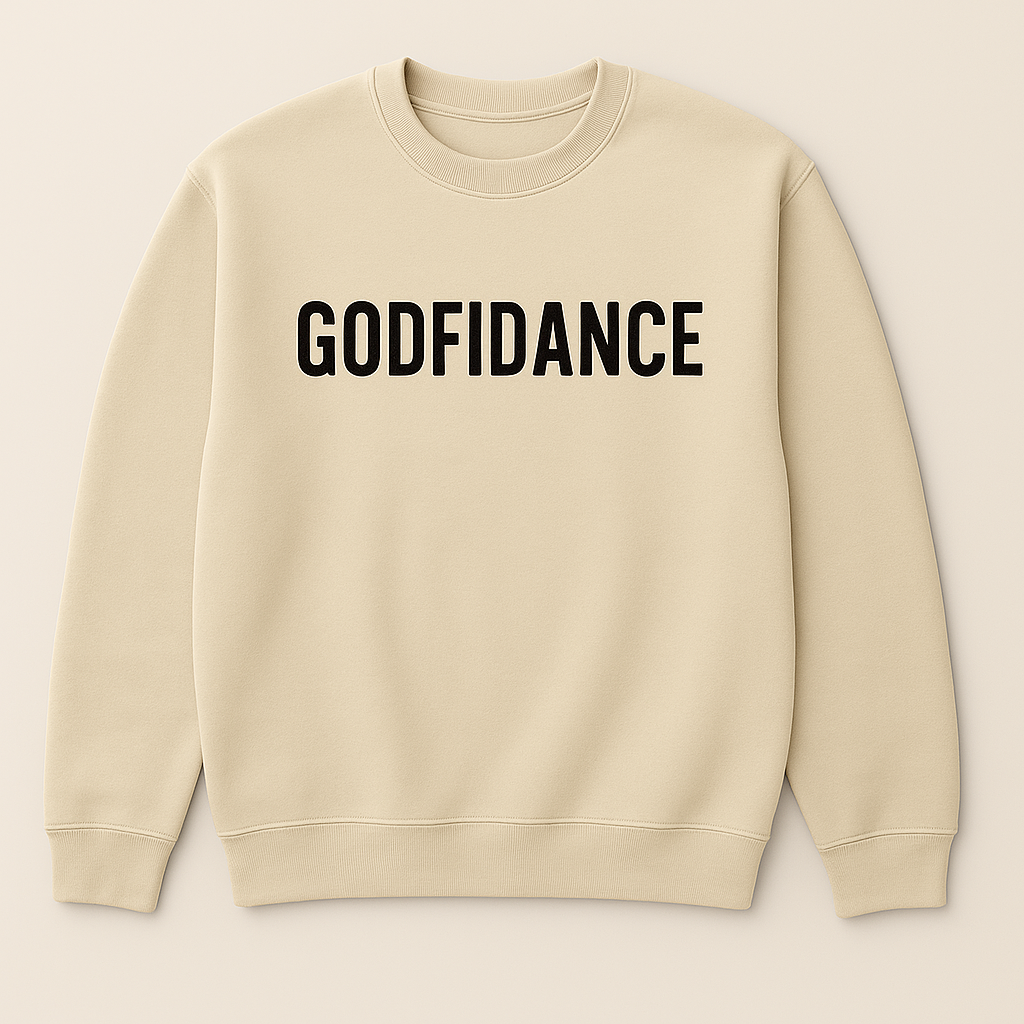 GODFIDANCE Unisex Premium Crewneck Sweatshirt – Faith, Confidence & Style