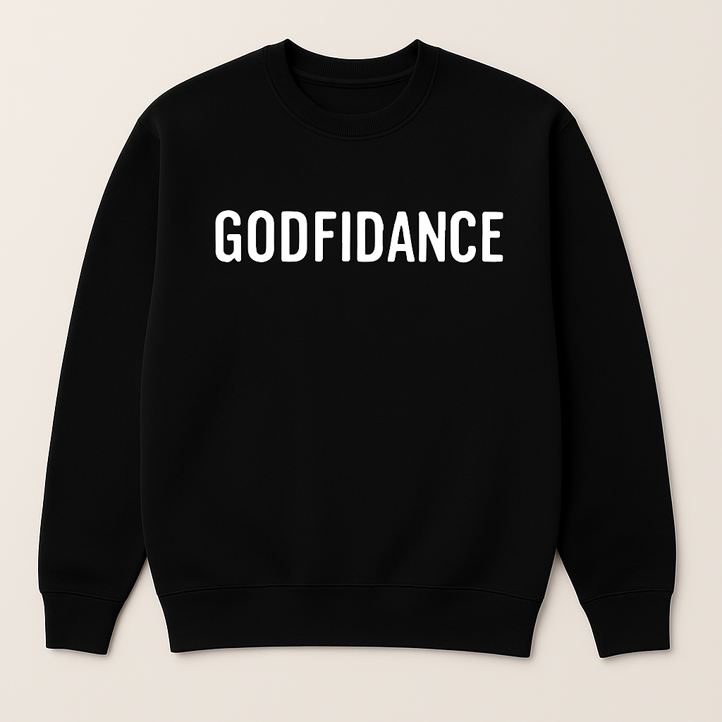 GODFIDANCE Unisex Premium Crewneck Sweatshirt – Faith, Confidence & Style